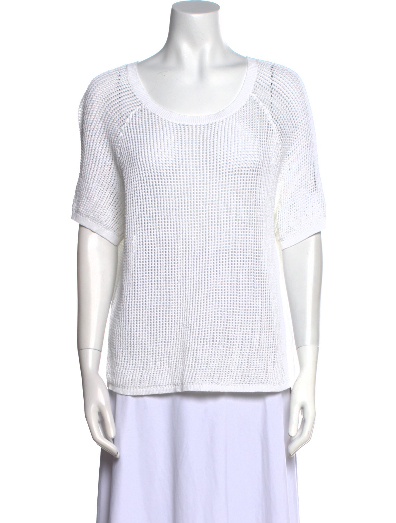 Sandro Scoop Neck Short Sleeve T-Shirt